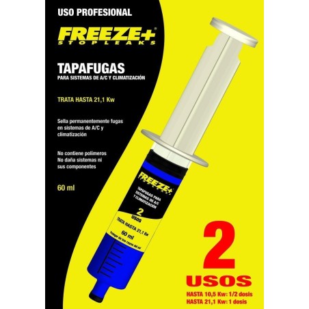 Freeze+ Syringe Adapter Stop Leak up to 21.1Kw 60ml HVAC