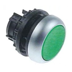 Tecla verde com luz com enclavamento Ozti M22 DRL-G 6232.00012.09 Moeller LF3319817