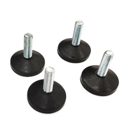 Pé de aparelho Linha Branca M10x30mm Ø43mm 008721 A060112 4 Unidades