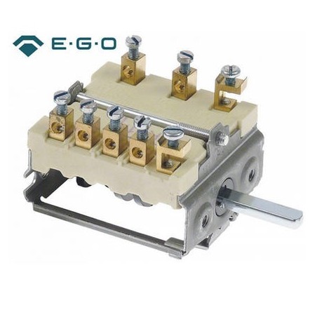 conmutador de levas 7 posiciones de conmutación 1NO/2CO 6254.00005.01