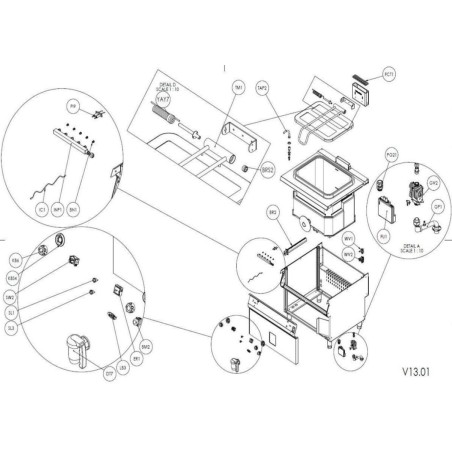 Robinet de vidange 2 pouces Liva Mármita 7855.N1.10908.1 Ozti 6222.00006.43 DT7