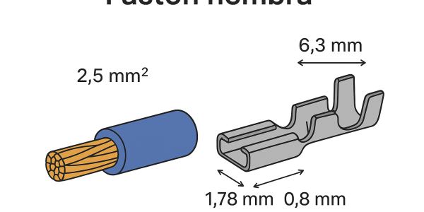 Cómo elegir el conector Faston correcto